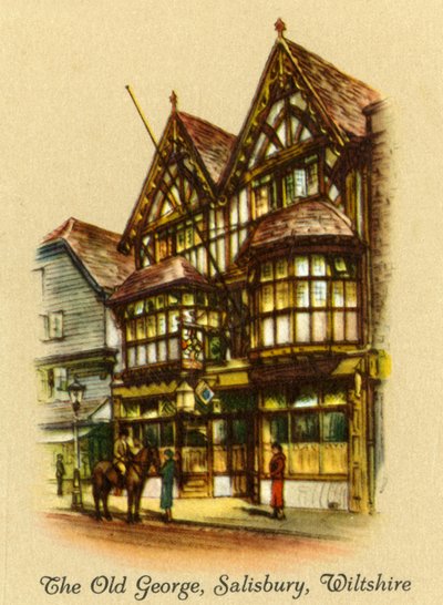 Das alte George, Salisbury, Wiltshire, 1936 von Unbekannt