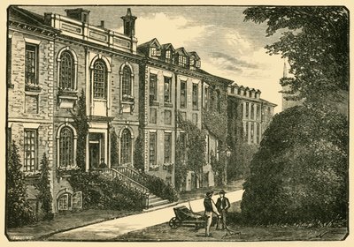 Das alte Haus, vom Garten des Meisters, 1898 von Unbekannt