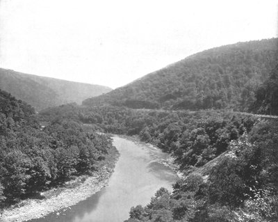 Der Packsattel, Allegheny Mountains, Pennsylvania, USA, um 1900 von Unbekannt