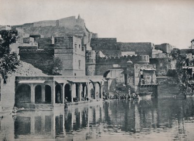 Der Padam Sagar Tank in Jodhpur, 1936 von Unbekannt