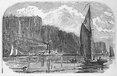 Die Palisaden, 1883 von Unbekannt