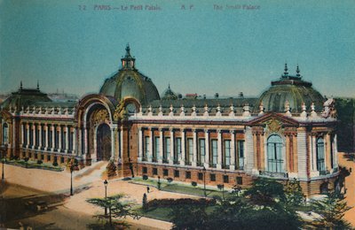 Das Petit Palais, Paris von Unbekannt
