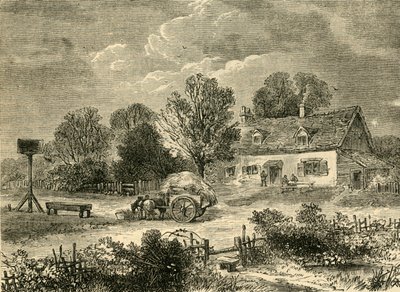 Der Pflug in Kensal Green, 1830, ca. 1876 von Unbekannt