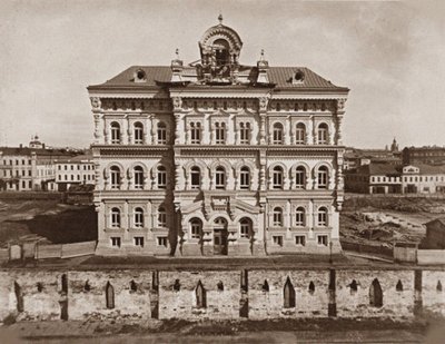 Das Polytechnische Museum in Moskau, 1882 von Unbekannt