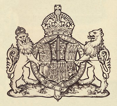 Das Wappen der Königin, 1937 von Unbekannt