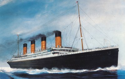 Die RMS Titanic von Unbekannt