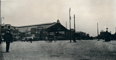 Der Bahnhof, Santiago, 1911 von Unbekannt