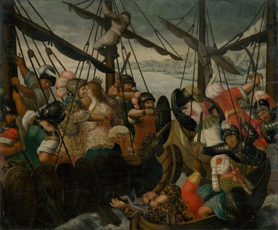 Die Entführung der Helena, ca. 1550 von Unbekannt