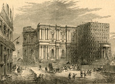 Der Wiederaufbau von St. Pauls von Unbekannt