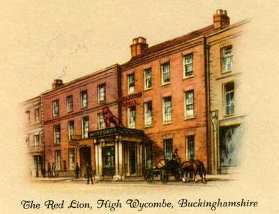 Der Rote Löwe, High Wycombe, Buckinghamshire, 1936 von Unbekannt