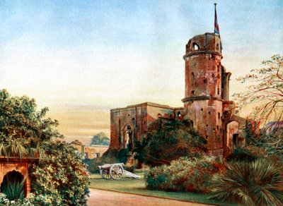 Die Residenz, Lucknow, Indien, frühes 20. Jahrhundert von Unbekannt