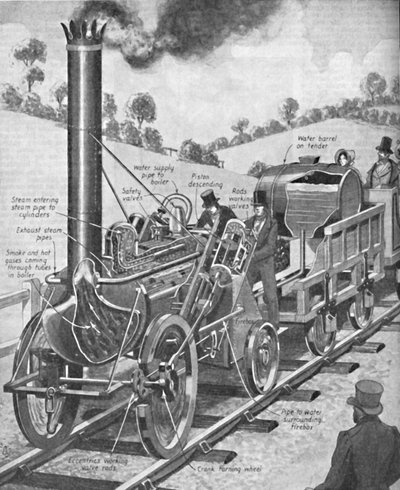 Die Rakete erstaunt alle, ca. 1934 von Unbekannt