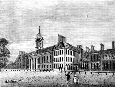 Das Royal Hospital, Chelsea, London, 19. Jahrhundert von Unbekannt