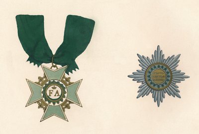 Der Sächsische Kronenorden, 19. Jahrhundert von Unbekannt