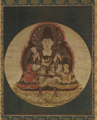 Die geheimen fünf Bodhisattvas Gohimitsu Bosatsu, 1200er von Unbekannt