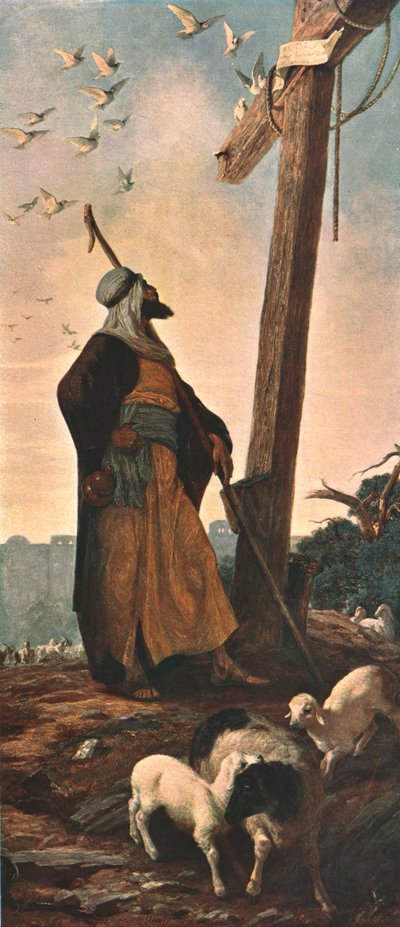 Der Hirte von Jerusalem, um 1881 von Unbekannt