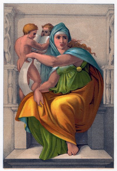 Die Sibylle von Delphi von Unbekannt