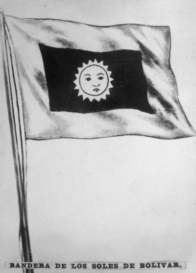 Die Sohlen von Bolivar, 1823, 1920er Jahre von Unbekannt