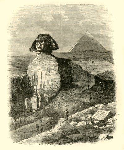 Die Sphinx, 1890 von Unbekannt