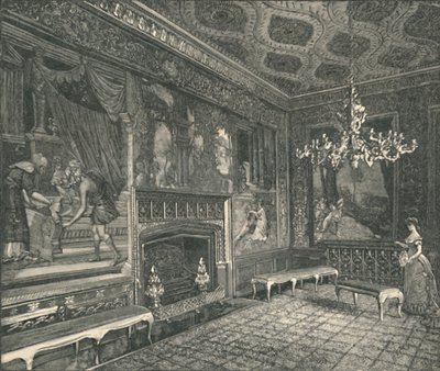 Der Wandteppichraum, 1886 von Unbekannt