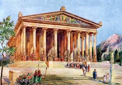 Der Tempel der Artemis, Ephesus, Türkei, 1933-1934 von Unbekannt