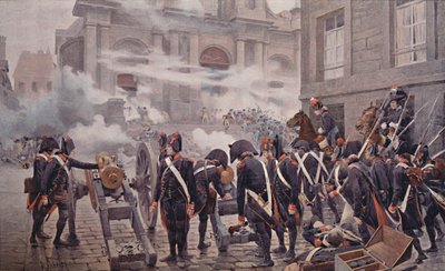 Der Dreizehnte Vendemiaire, 5. Oktober 1795, 1896 von Unbekannt