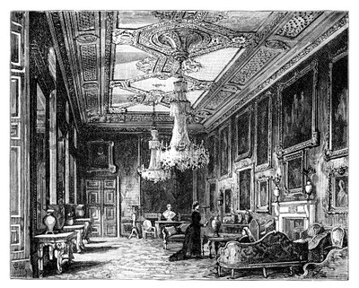 Der Vandyke-Raum, Windsor Castle von Unbekannt
