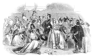 Der Waverley Ball, 1844 von Unbekannt