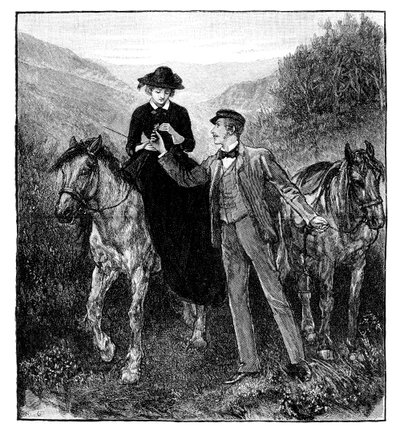 Das Werben der Prinzessin Royal, 1850er Jahre, 1888 von Unbekannt