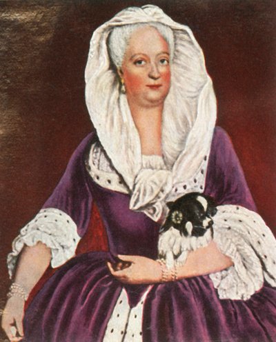 Die Mutter von Friedrich dem Großen, 1726, 1936 von Unbekannt