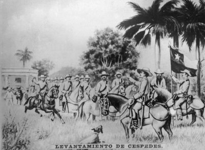 Die Erhebung von Cespedes, 1868, 1920er Jahre von Unbekannt
