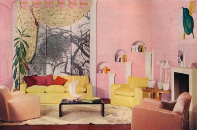 Das Wohnzimmer von 1937, 1937 von Unbekannt