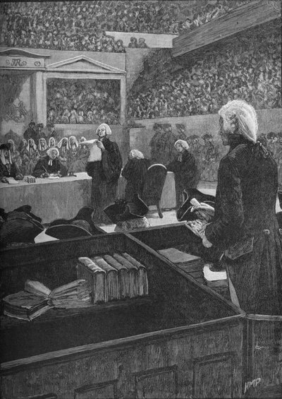 Der Prozess gegen Warren Hastings, 1788-1795, 1905 von Unbekannt