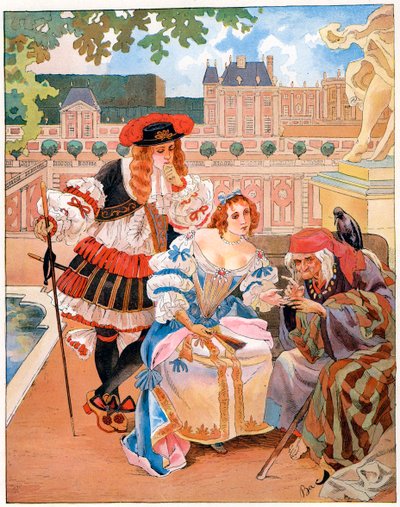 Die Jugend von Ludwig XIV., ca. 1920er Jahre von Unbekannt