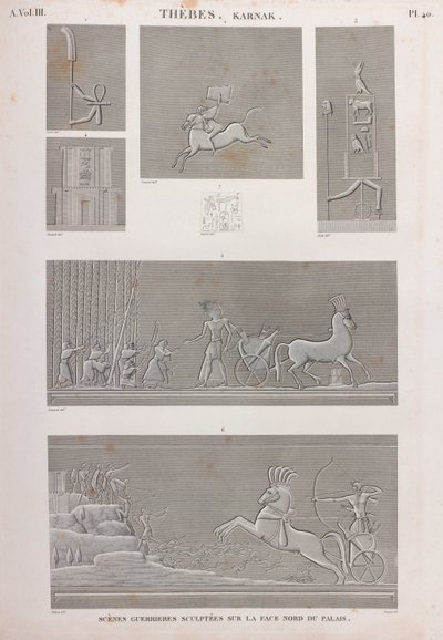 Theben: Karnak von Unbekannt