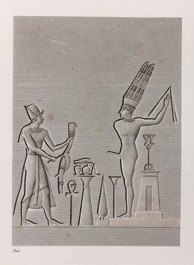 Theben, Karnak (Nahaufnahme) von Unbekannt