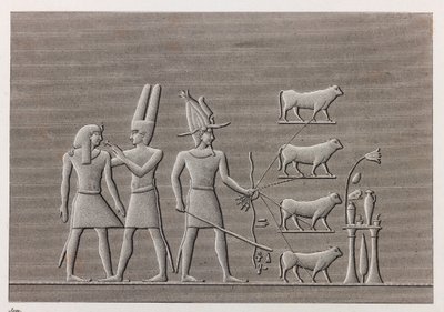 Theben, Luxor (Nahaufnahme) von Unbekannt