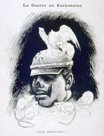 Sie knabbern!, 1915 von Unbekannt