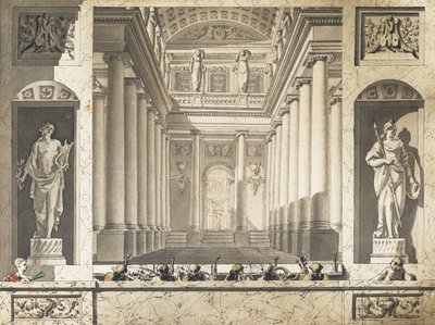 Théâtre des Tuileries, 1788 von Unbekannt