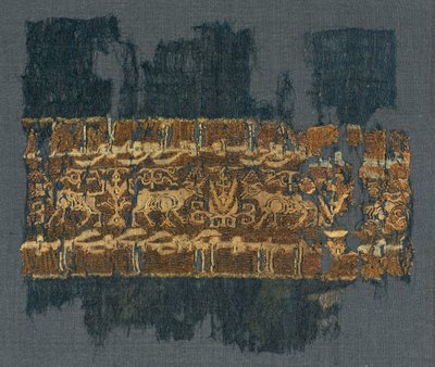Tiraz mit Gold, 1020-1035 von Unbekannt