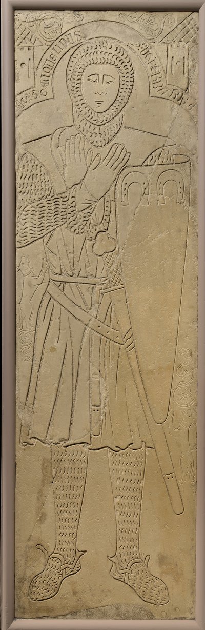 Grabfigur von Jacquelin de Ferrière, ca. 1275-1300 von Unbekannt