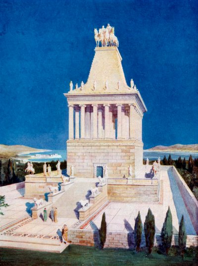 Grabmal von Mausolos in Halikarnassos, 1933-1934 von Unbekannt