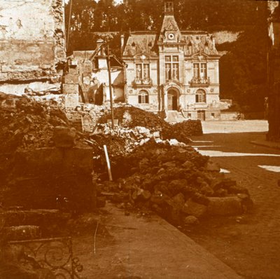 Rathaus, Château-Thierry, Frankreich, ca. 1914-1918 von Unbekannt