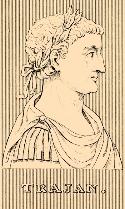 Trajan, 53-117, 1830 von Unbekannt