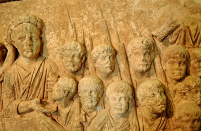Trajan-Relief, römisch, 1.-2. Jahrhundert n. Chr. von Unbekannt