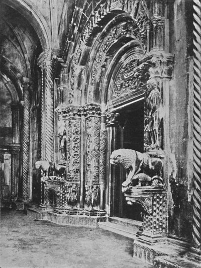 Trau - Vorhalle der Kathedrale, 1913 von Unbekannt