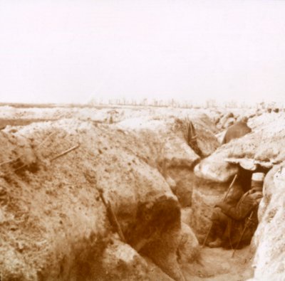 Schützengräben, Champagne, Nordfrankreich, ca. 1914-ca. 1918 von Unbekannt