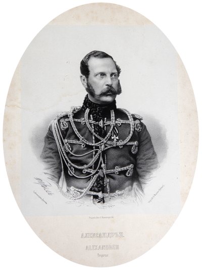 Zar Alexander II. von Russland, 1860er Jahre von Unbekannt