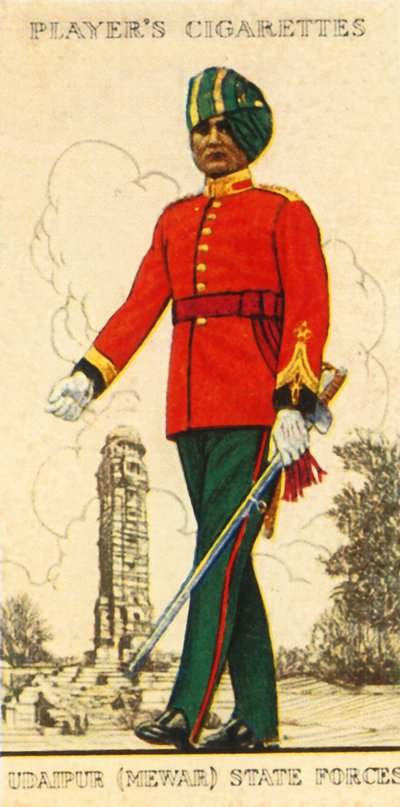 Udaipur Mewar Staatskräfte, 1936 von Unbekannt