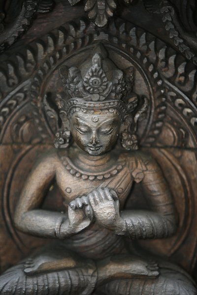 Vairochana, fünfter Buddha, Kathmandu, Nepal von Unbekannt